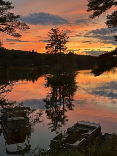 sunset from Tuckaway cove